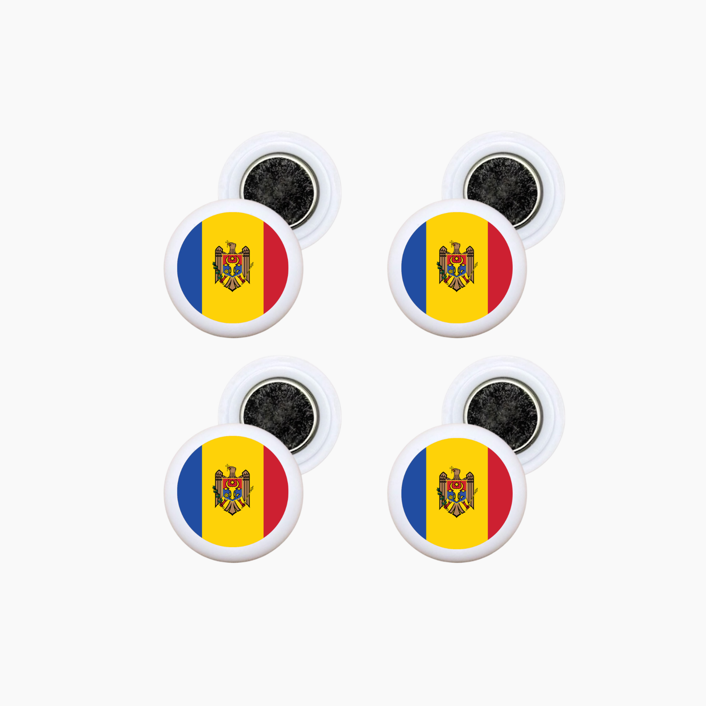 SportsMagneter - Flag Moldova