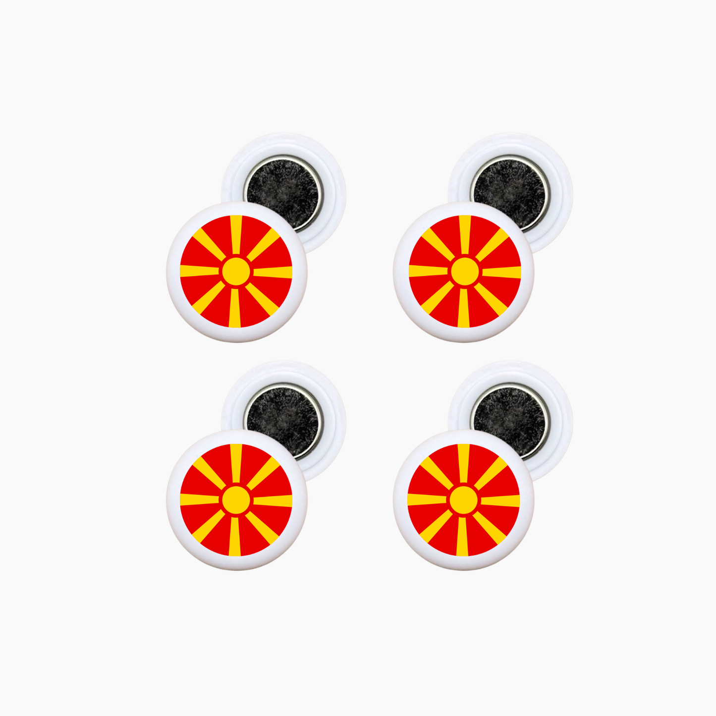 SportsMagneter - Flag Nordmakedonien