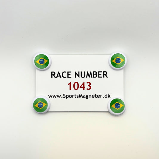 SportsMagneter - Flag Brasilien