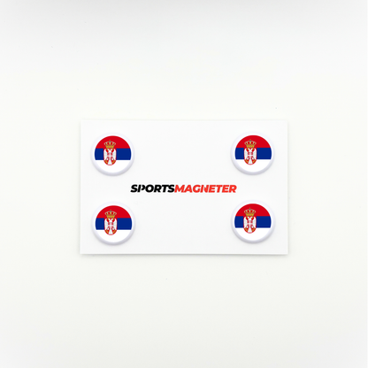 SportsMagneter - Flag Serbien