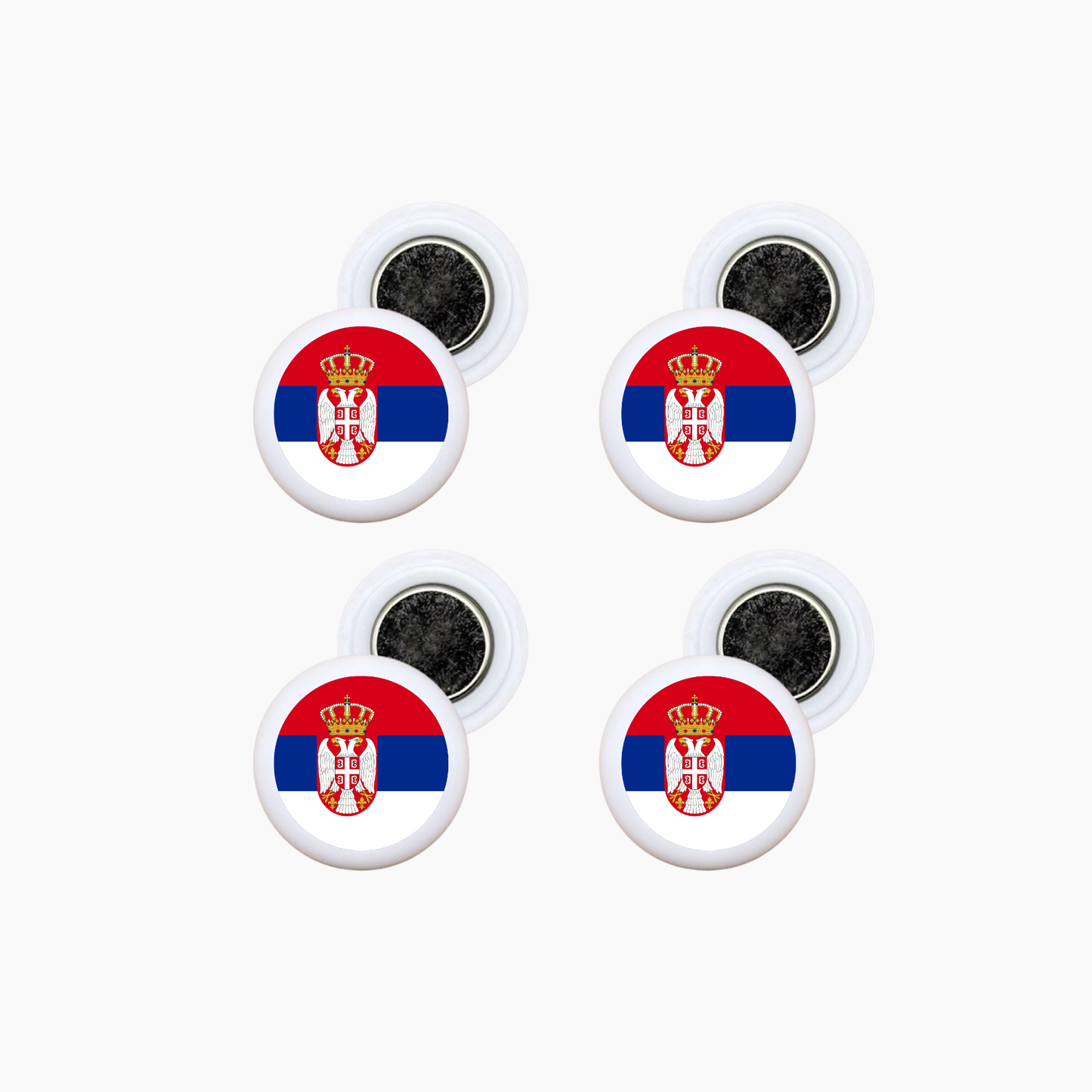 SportsMagneter - Flag Serbien